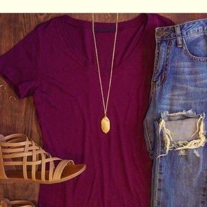 🔮🧿📿Polished wire wrapped citrine stone necklace